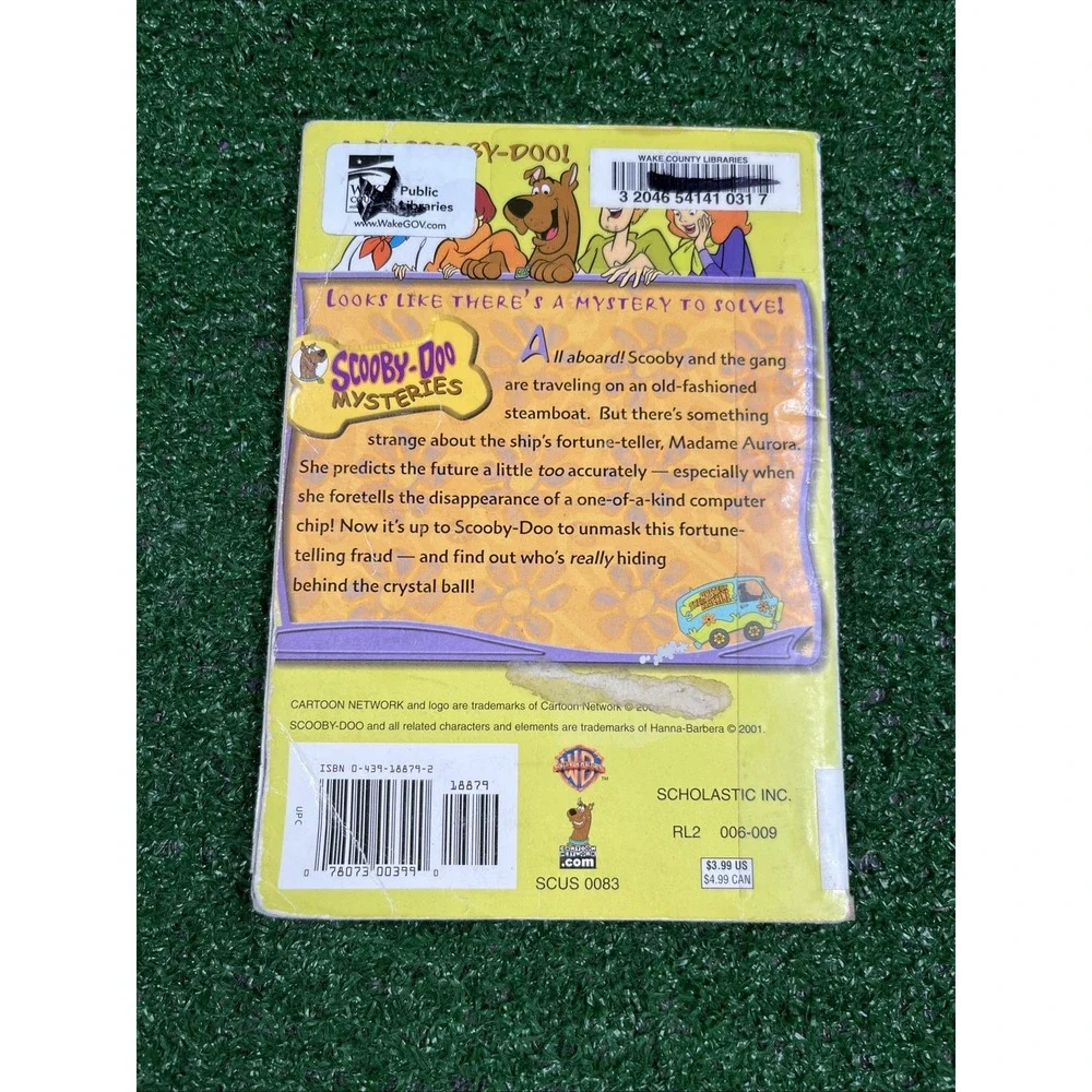 Vtg Scooby Doo Lot Of 4 Books Carnival Creeper Phony Fortune Teller Creepy‎ Chef